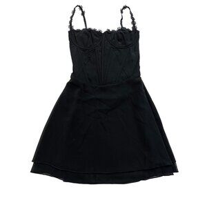 Outcast Briley Mini Dress in Black